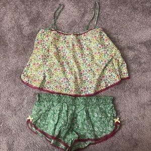 Ditzy Floral Babydoll Sleep Set XL
